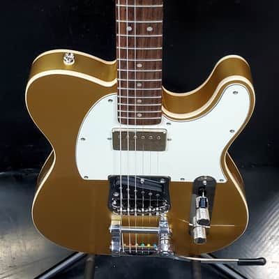 Squier Classic Vibe '60s Telecaster Custom SH Bigsby - Aztec Gold w/FREE Pro Set Up image 4