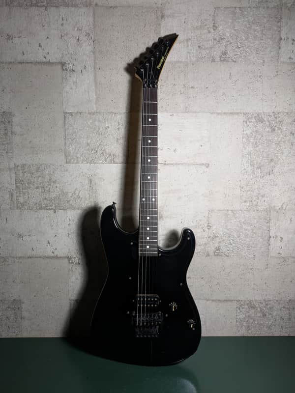 Fernandes Limited Edition 1H Super Strat 80's Black FST ST STC STJ image 1