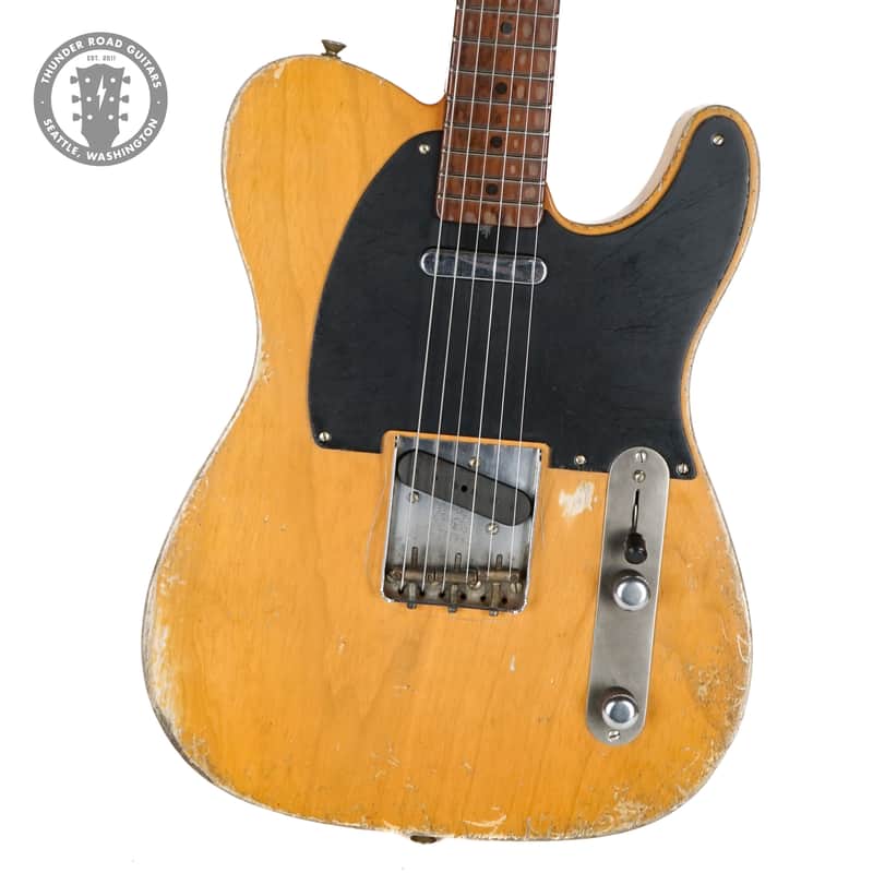 New Fender Custom Shop Andy Hicks Masterbuilt 1951 Nocaster Heavy Relic Nicotine Aged Butterscotch Blonde image 1