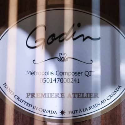 Godin Metropolis Composer QIT "B-Stock" Dreadnought Acoustic Electric Guitar image 11