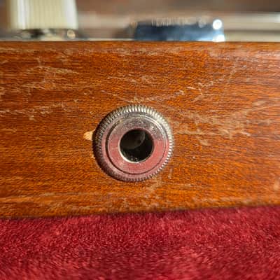 Vintage 1950s Electromuse Lap Steel Electric Guitar Natural image 11