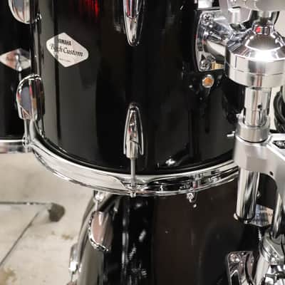 Yamaha 5pc Beech Custom Drum Kit Set 22/16/14/13/12" MIJ image 8