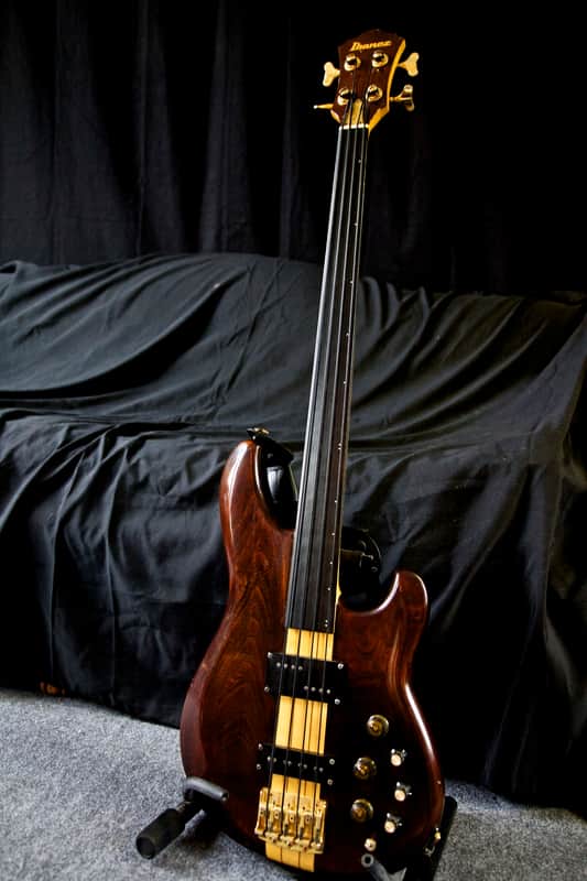 Ibanez  Musician MC940 Fretless  1982 Dark Walnut - Neck Thru image 1