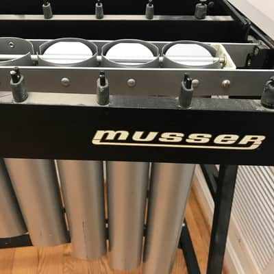 Musser  Pro M-55 1986 Black Silver image 2