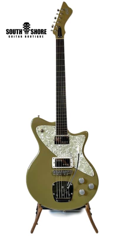 Koll Super Cub, Dirty Gold Metallic w/ Mastery bridge & vibrato Curtis Novak WRHB pickups image 1