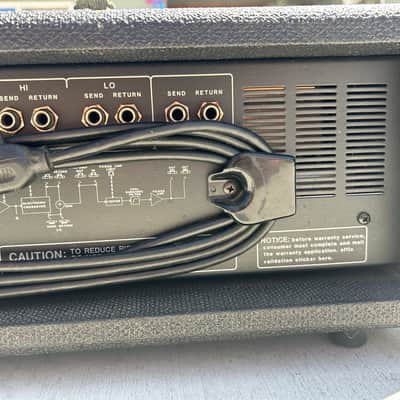 Sunn Coliseum-300 300-Watt Bass Amplifier Head 1980s - Black image 8