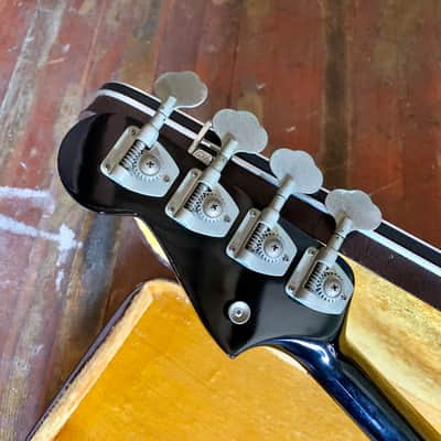 Tokai Jazz sound bass guitar c 1977 Noir original vintage mij japan j image 7