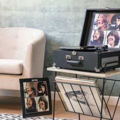 Crosley #CR6253C-BB - The Beatles Anthology Portable Bluetooth Turntable Record Player  - Let It Be image 2