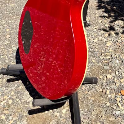 Woodrite Matt Pike Signature Warlord Flame Maple Top Cherry Sunburst w/OHSC image 6