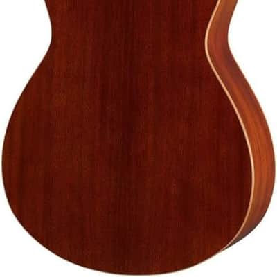 Yamaha FS850 Small Body Solid Top Acoustic Guitar, Mahogany image 2