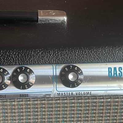 Fender Bassman Ten (Serviced) 2-Channel 50-Watt 4x10" Guitar Combo 1972 - 1976 - Silverface image 7