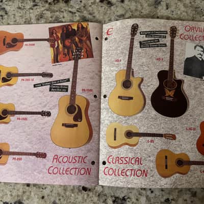 Epiphone Catalog 1995 les Paul flying V Ixplorer SG standard classic goldtop custom nighthawk Pro 1 2 Firebird special image 10