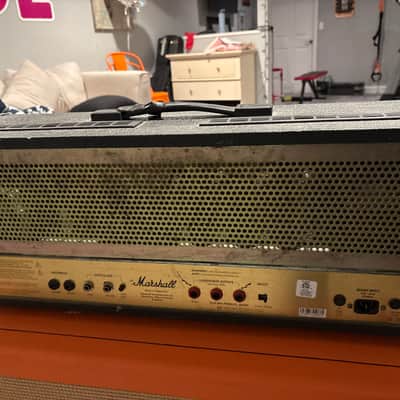 Marshall JCM 2000 DSL 100 Dual Super Lead 2-Channel 100-Watt Guitar Amp Head 2000s Black image 2