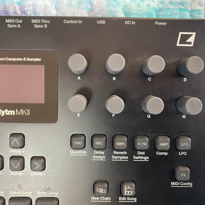 Elektron Analog Rytm MkII black - top condition incl. rack mount kit image 12