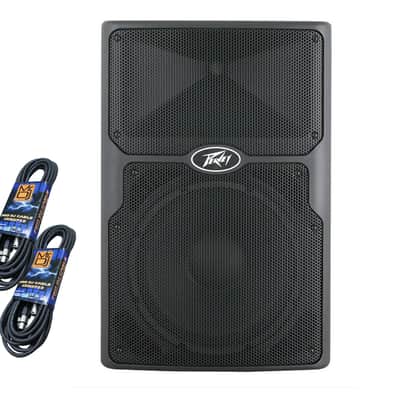 Peavey PVXP15 DSP 15 inch Powered Speaker 800W 15" Powered Speaker with 1.4" Compression Driver,+ Free Mr. Dj XLR Cables image 1