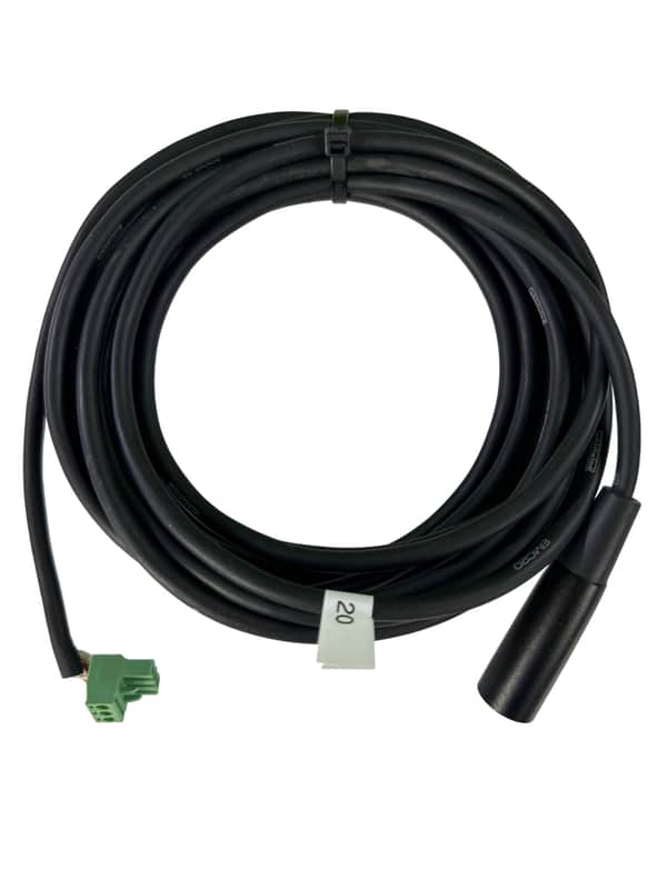 Whirlwind EMC20 20ft Audio Cable Male XLR to 3-pin mini-XLR(M) image 1