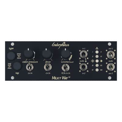 Endorphin.es Milky Way Eurorack Digital Effects 1U Module (Black) image 1