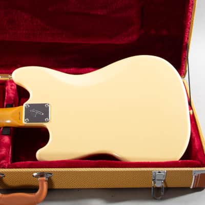 1994 Fender Japan MG69 ’69 Mustang Vintage White | MIJ | Tweed Case image 7