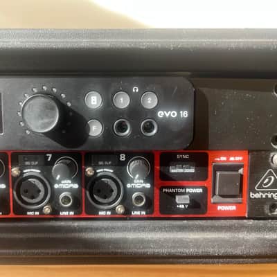 Audient EVO 16 interface +Behringer ADA8200 + SKB case (16 in, 16 out total) image 5