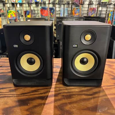 KRK RP-5 Rokit G4 2-Way 5" Active Studio Monitors (Pair) 2019 - 2021 - Black image 1