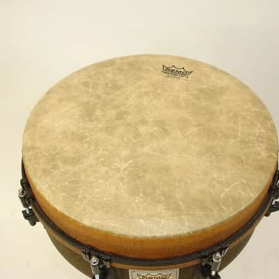 Remo Mondo Key-Tuned Djembe Earth, 14" x 27" - Earth Finish image 9