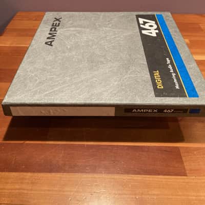 Ampex 467 1/2" X 4900' Digital Audio Tape - New in box w/ sealed cellophane- Original owner-stored in Professional Studio library image 3