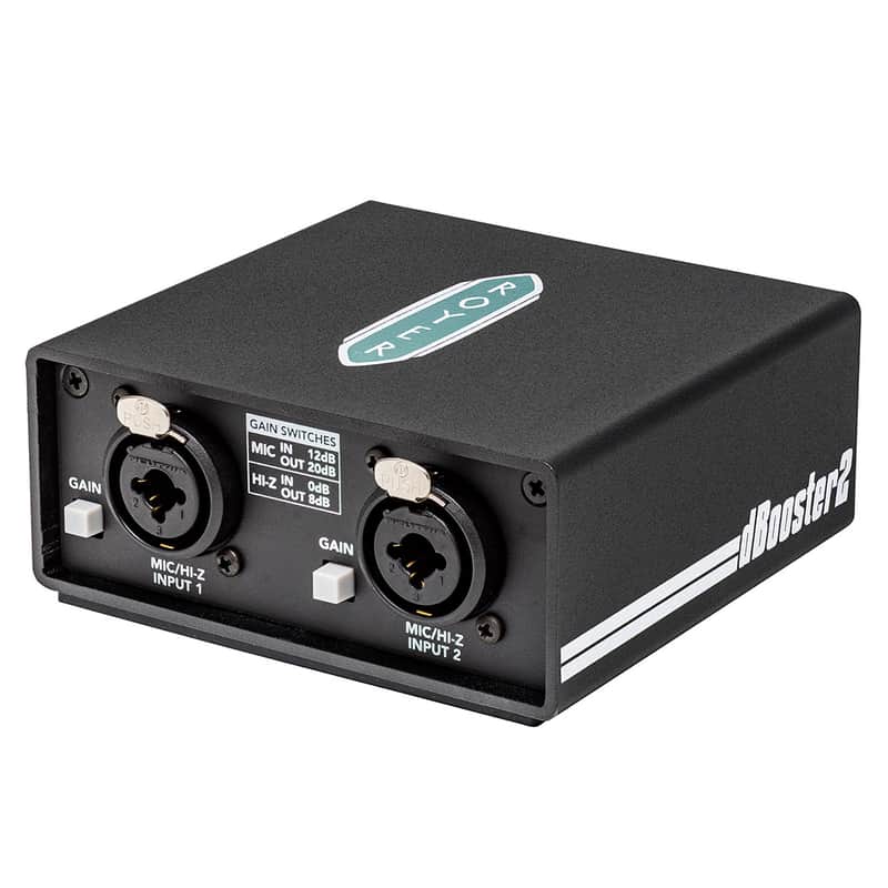 Royer R-DB22 dBooster2 Dual Inline Signal Booster and DI image 1