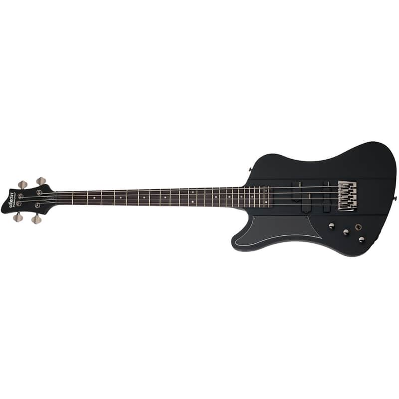 Schecter Sixx Bass Satin Black SBK LH Electric Bass Left Handed image 1