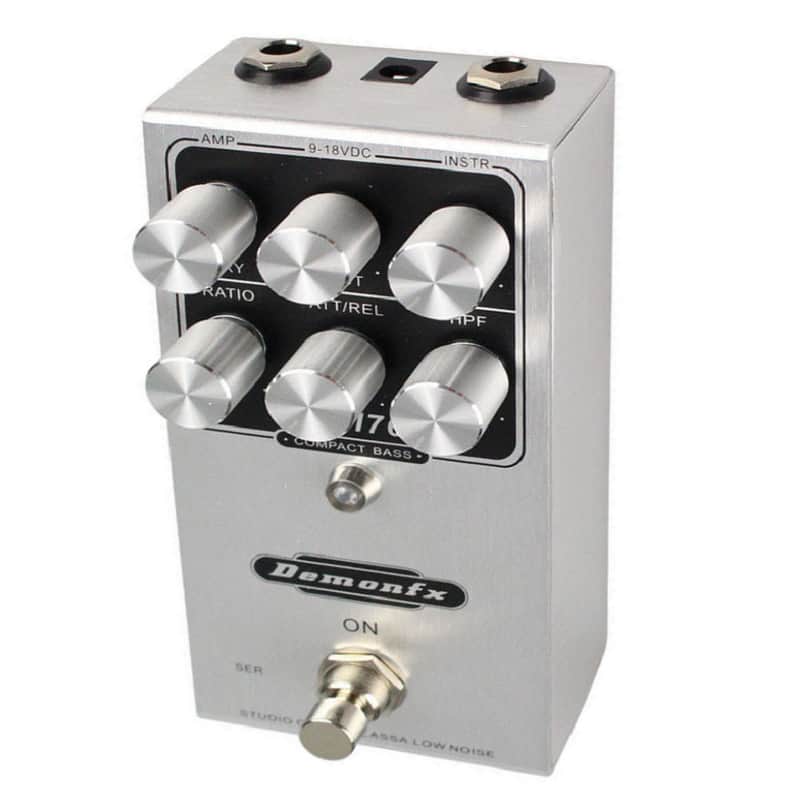 Demonfx CALL76 Compact Bass Compressor Effect Pedal | Reverb