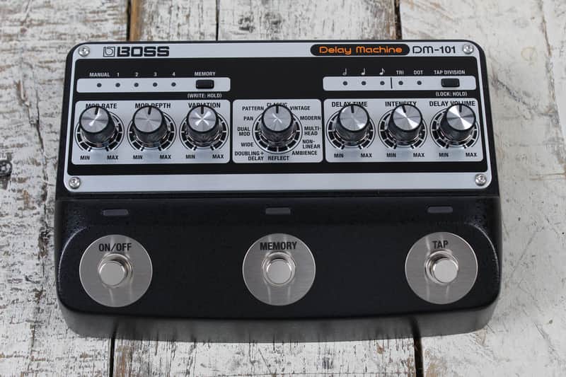 Boss DM-101 Delay Machine Effects Pedal Electric Guitar Delay Effects Pedal image 1