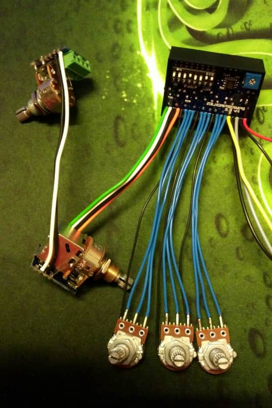 Zolkow 3.3 Active bass preamp EQ solderless 2016 Made in Hungary image 1