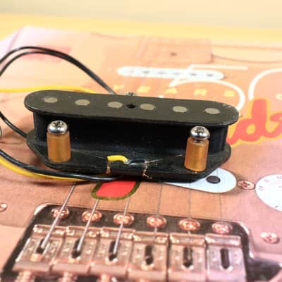 1989 1990 Fender USA Telecaster Bridge Single Coil Pickup 7.39ohms image 13