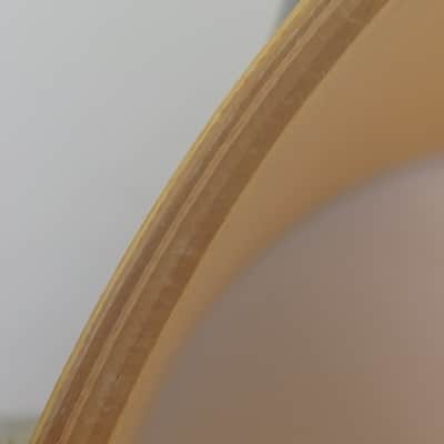 Pearl 12x14"FFX Championship Maple Free Floating Marching Snare Drum White 12Lug image 13