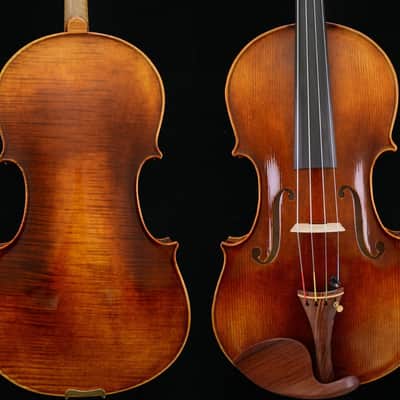 Wang Zhiguo, Beijing 16” viola with certificate 2025 - One piece back image 5