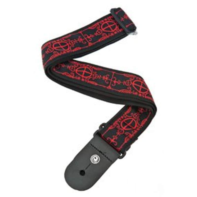 D'Addario 50A12 Woven Voodoo Guitar Strap image 1