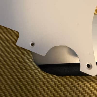 2000's Fender Custom Shop Telecaster Masterbuilt Pickguard Single Ply 1955 Chris Fleming Esquire Relic 1950's 1956 1957 1958 1959 Pickguard Better Than Callaham Allparts Suhr Anderson James Tyler MJT Nash image 3