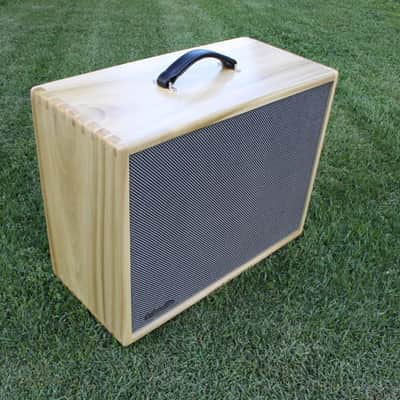B Custom cabs 1x12  Custom Guitar Speaker Cab Solid Poplar Natural Finish image 1