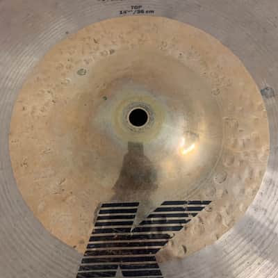 Zildjian 14.25" K Custom Hybrid Hi-Hat Cymbals (Pair) 2008 - Present - Traditional / Brilliant image 6