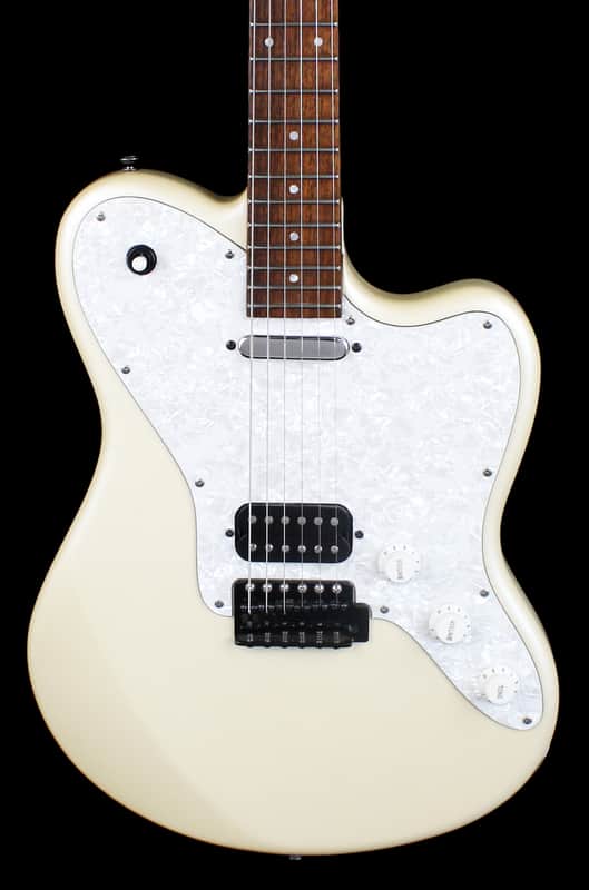 Fernandes Native X Offset Electric Guitar in Pearl White | Reverb