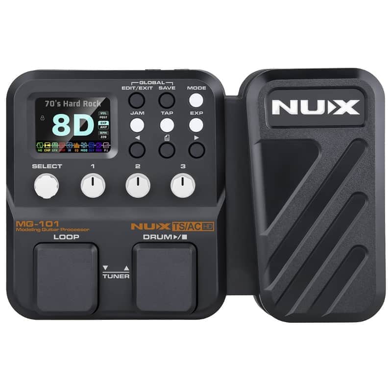 Used NuX MG-101 Modeling Guitar Processor Guitar Effects Pedal image 1