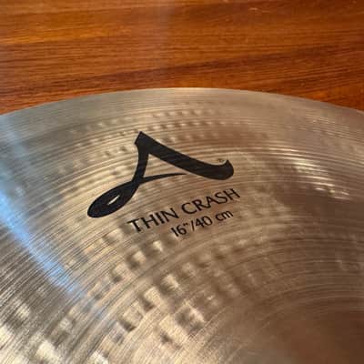 Zildjian 16" A Series Thin Crash Cymbal 2013 - Present - Traditional image 6