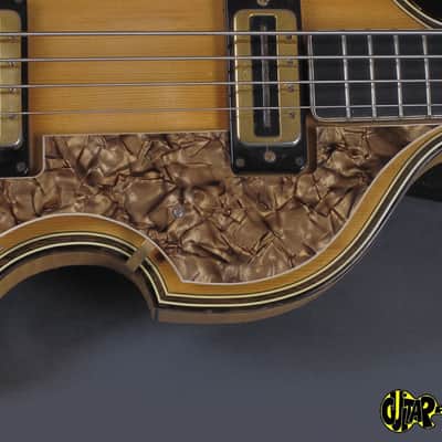 Hofner 5000/1B Super Beatles Bass 1972 Natural image 14