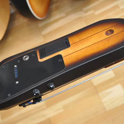 IBANEZ UB805 MOB Mahogany Oil Burst / 5-String Electric Upright Bass / UB805-MOB / I250215285 image 11