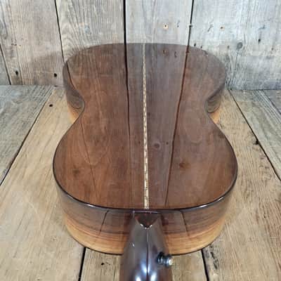 Preston Thompson Guitars Size 2 BA Brazilian Rosewood and Spruce Parlor Guitar with Calton Case - Natural image 16