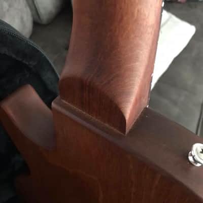 Heller Les Paul Jr. 2016 Mahogany Natural Oil image 6