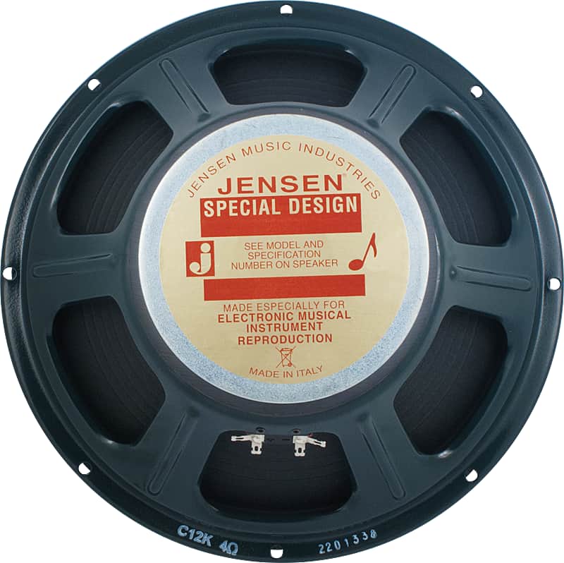 Jensen C12K Vintage Ceramic 12" 100-Watt 4ohm Guitar Speaker image 1