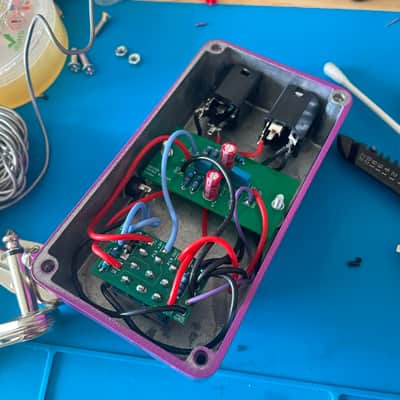 British Treble Booster - [PROTOTYPE] Galileo Treble Booster - Purple image 2