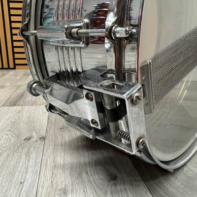 Vintage Pearl 14” x 6.5” Snare Drum / 10-Lug / Steel Shell #OF28 image 7