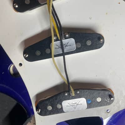 Fender Stratocaster Body Custom Shop Texas Special Pickups 2000 - Mystic Blue by image 3