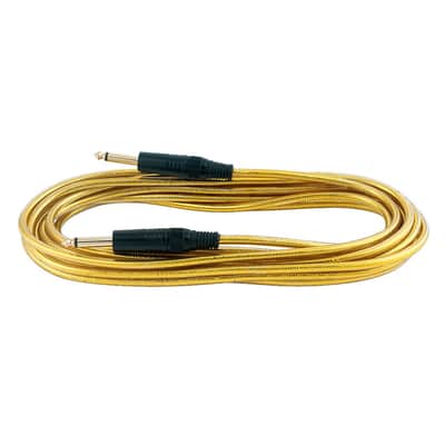 RockCable Instrument Cable – Straight, 6 m, Gold image 2
